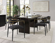 Jaramillo Gold & Rustic Espresso Finish 7PCS Dining Room Set