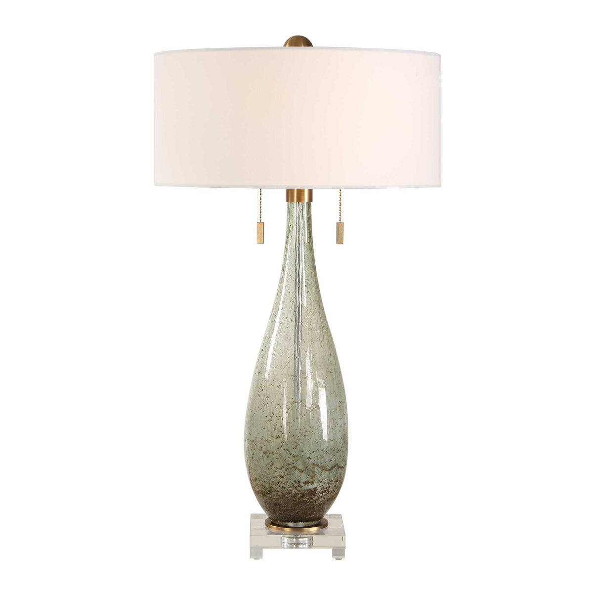 Cardoni Table Lamp - Green by Uttermost - View 5
