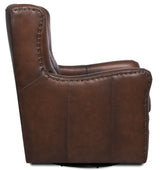 Senda Swivel Chair - Dark Brown by Hooker Furniture - View 3