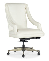 Meira Executive Swivel Tilt Chair - White by Hooker Furniture - View 1