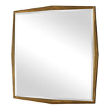 On Point Square Mirror - Gold by Uttermost - View 4