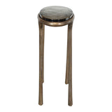 Ata Oval Accent Table Brass - Gold by Uttermost - View 3
