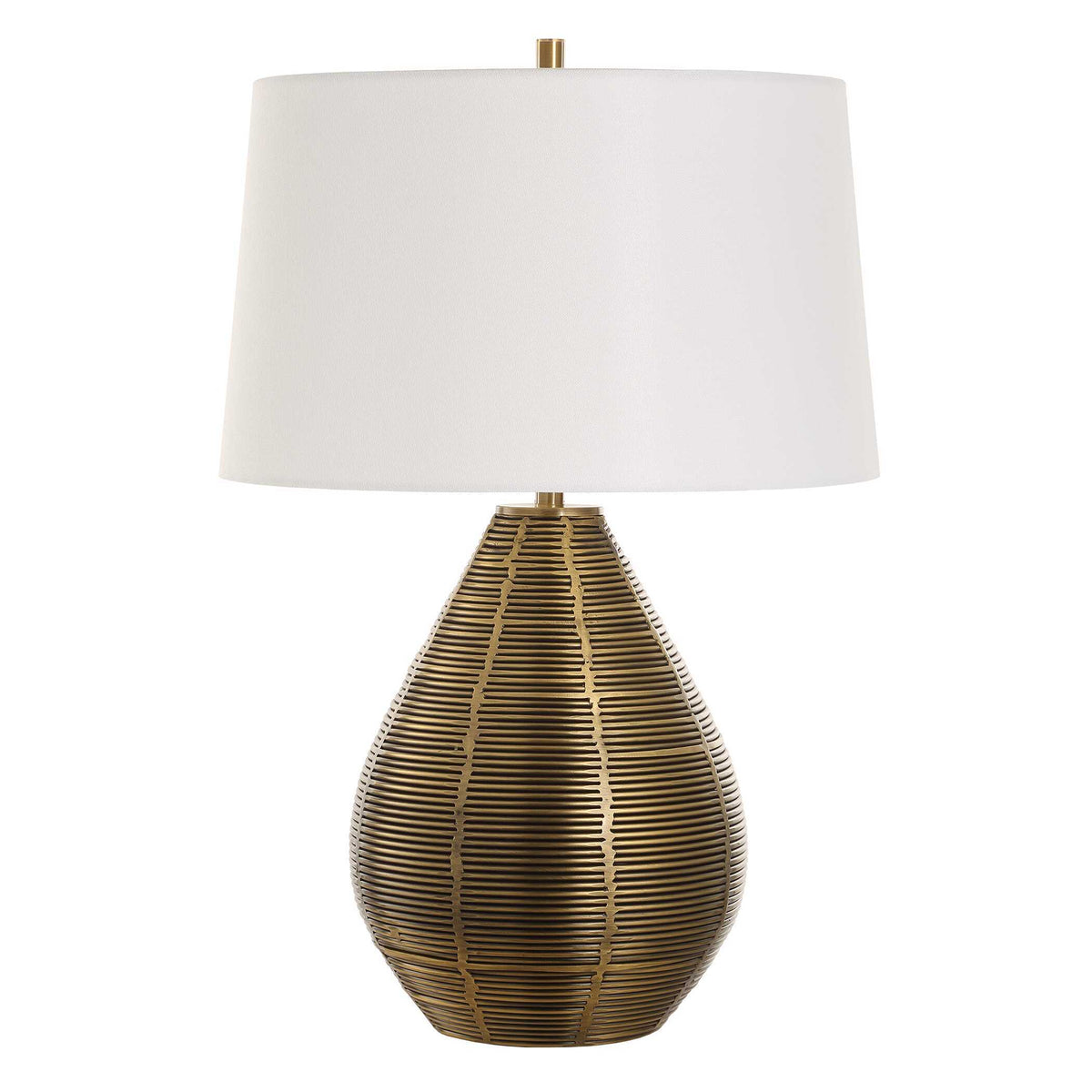 Knowles Brass Table Lamp - Bronze by Uttermost - View 4