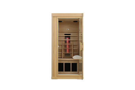 Mini Hemlock Home Low EMF Far Infrared Sauna - sold by Home Elegance USA