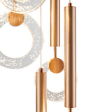 Glitter Rings Flush Chandelier // Bronze  | Finesse - Home Elegance USA