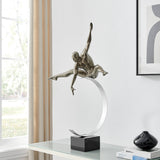 Dynamic Man Sculpture // Gray  | Finesse