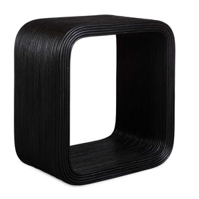Compton Rattan Side Table - Black by Uttermost - View 1