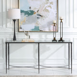 Washington Console Table - Dark Gray / White by Uttermost - View 2
