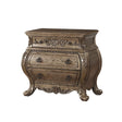 3 Drawers Nightstand in Vintage Oak Finish