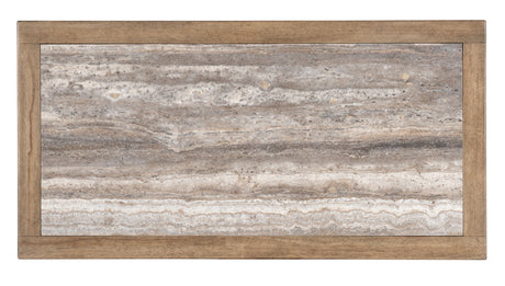 Vineyard Row Rectangle Coffee Table - Light Brown by Hooker Furniture - View 6