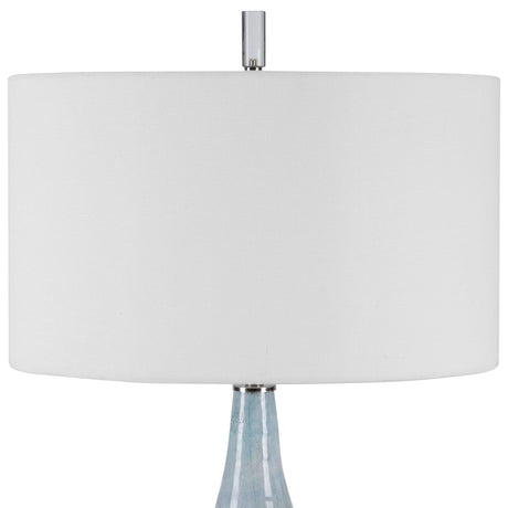 Rialta Coastal Table Lamp - Light Blue / White by Uttermost - View 5