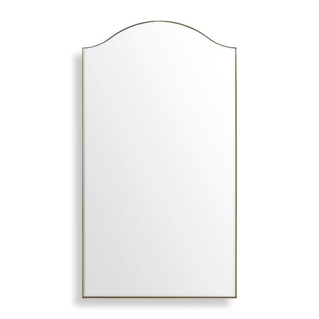 Mallorca Arch Mirror Brass - Gold by Uttermost - View 1