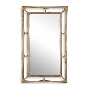 Felix Rectangle Mirror Brass - Bronze by Uttermost - View 1
