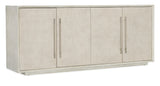 Modern Mood Entertainment Console - Beige by Hooker Furniture - View 1