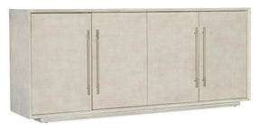 Modern Mood Entertainment Console - Beige by Hooker Furniture - View 1