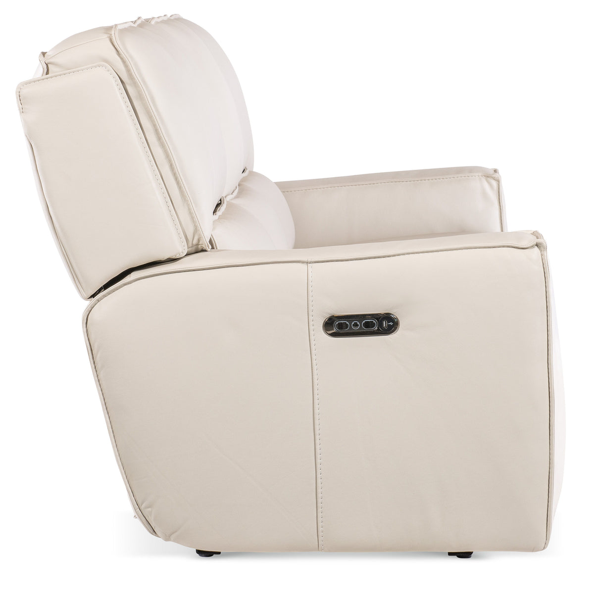 Miles Zero Gravity Power Sofa With Power Headrest - White by Hooker Furniture - View 7