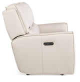 Miles Zero Gravity Power Sofa With Power Headrest - White by Hooker Furniture - View 7