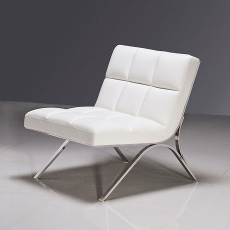 Antimony Mid-Century White Leatherette Sofa Set - View Image 1