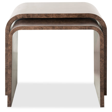 Archives Nesting Tables - Dark Brown by Hooker Furniture - View 5