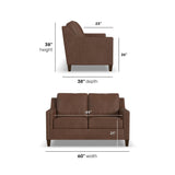 Finley Leather Loveseat | Flexsteel