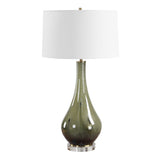 Marist Table Lamp - Green by Uttermost - View 2