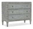Charleston Three-Drawer Chest - Light Blue by Hooker Furniture - View 1
