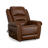 Oscar Power Lift Recliner With Right-Hand Control & Power Headrest - Grizzly | Flexsteel