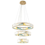 Boeseman's Colorful Chandelier // 3 Tiers, Round  | Finesse - Home Elegance USA