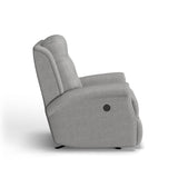 Minnie Traditional Fabric Power Rocking Recliner | Flexsteel