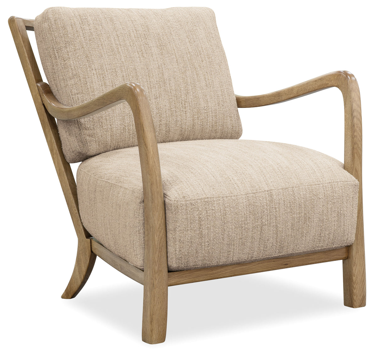 Nolan Accent Chair - Beige by Hooker Furniture - View 2