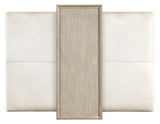 Melange Bridged Coffee Table - Beige / Silver by Hooker Furniture - View 4