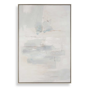 One And Only Hand Painted Abstract Art - Gray by Uttermost - View 1
