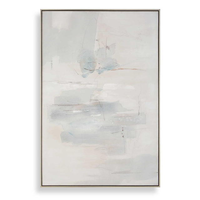 One And Only Hand Painted Abstract Art - Gray by Uttermost - View 1