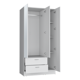 Armoire Haddam, Bedroom, White - sold by Home Elegance USA