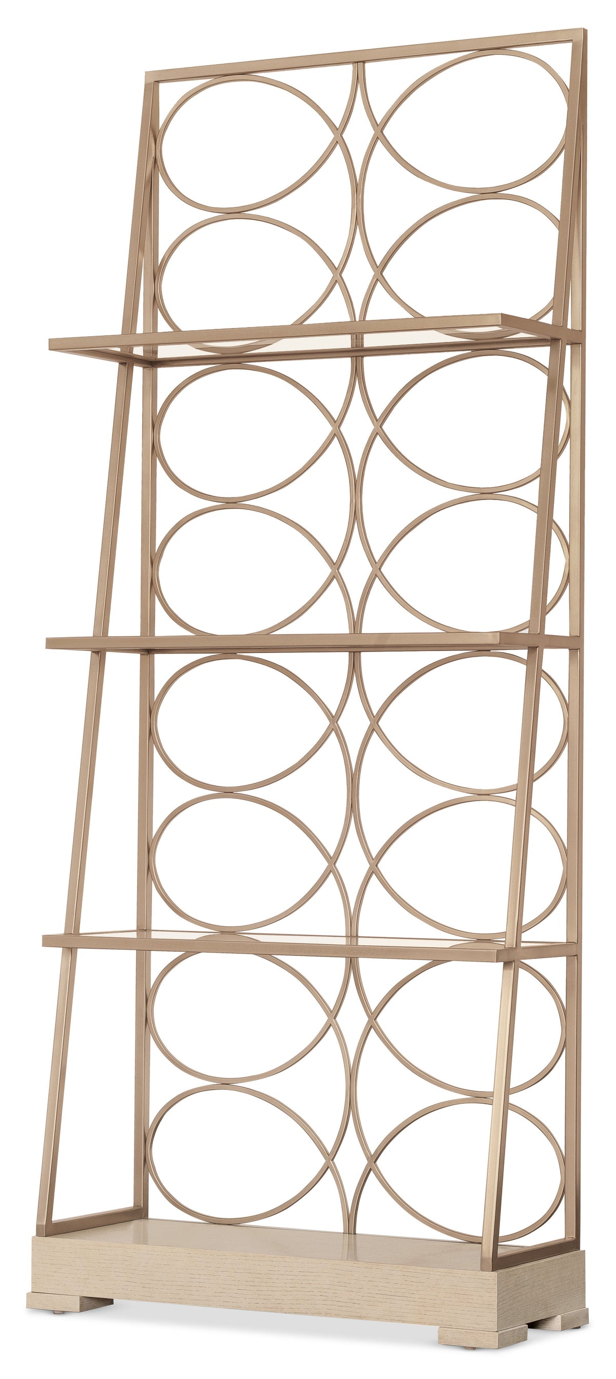 Melange Flourish Etagere - Gold by Hooker Furniture - View 4