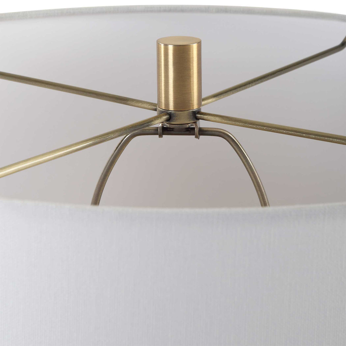 Nocturnal Black Table Lamp by Uttermost - View 6