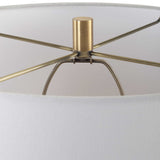 Nocturnal Black Table Lamp by Uttermost - View 6