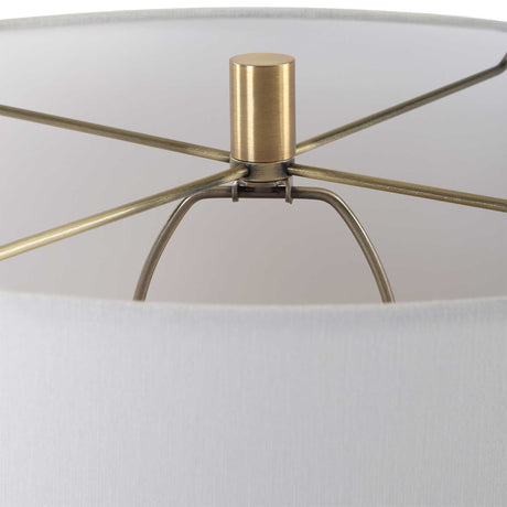Nocturnal Black Table Lamp by Uttermost - View 6