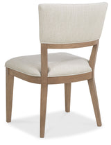 Sonnet Upholstered Side Chair (Set of 2) Beige - White / Gray by Hooker Furniture - View 6