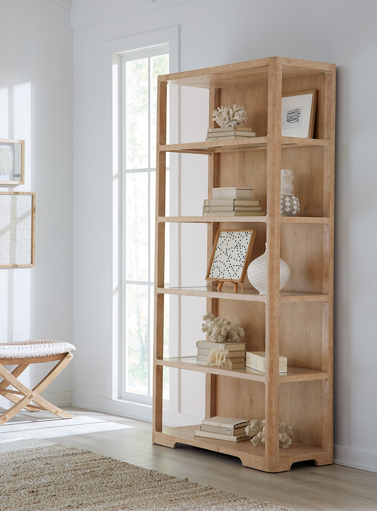 Retreat Etagere - Beige by Hooker Furniture - View 2
