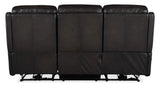 Hamilton Power Sofa With Power Headrest - Dark Brown / Dark Gray by Hooker Furniture - View 3