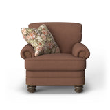 Bay Bridge Fabric Chair, Nailhead Trim | Flexsteel