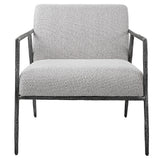 Brisbane Accent Chair Light Gray - Beige by Uttermost - View 1