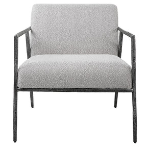 Brisbane Accent Chair Light Gray - Beige by Uttermost - View 1