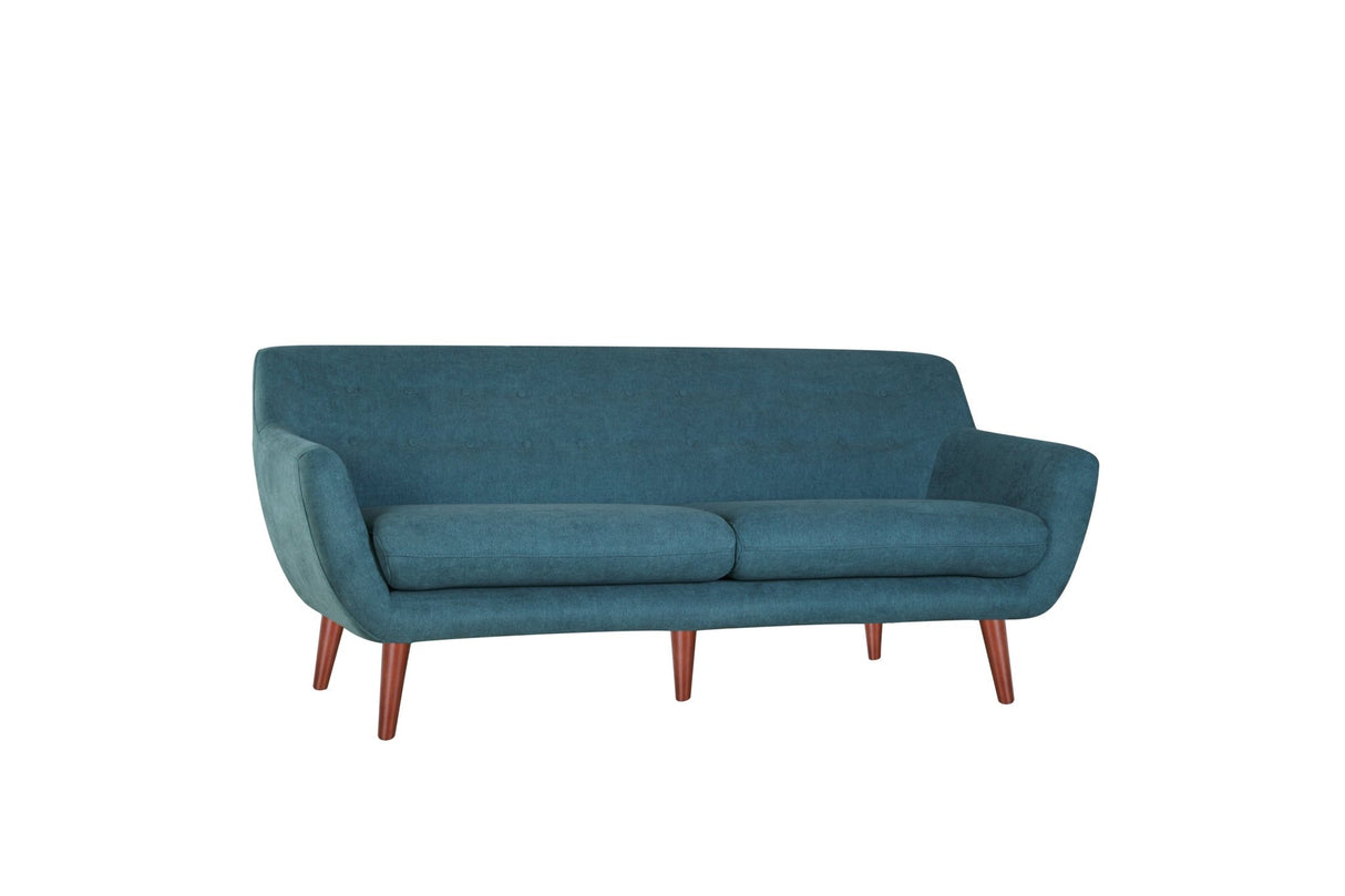 BRENNA SOFA - TEAL | Home Elegance USA