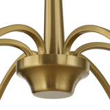 Barcelona 6 Light Brass Chandelier - Gold by Uttermost - View 13
