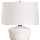 Maisie White Table Lamp by Uttermost - View 5