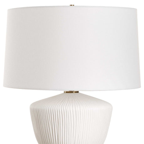 Maisie White Table Lamp by Uttermost - View 5