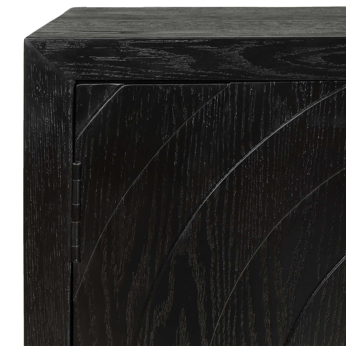 Briseis 2 Door Cabinet - Black by Uttermost - View 12