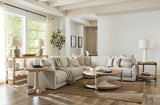 Vineyard Row Round End Table - Light Brown by Hooker Furniture - View 2